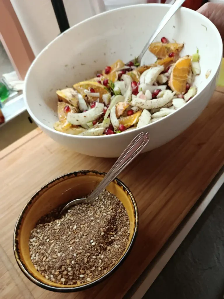 insalata invernale con finocchio