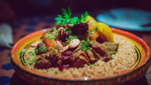 Cous cous speziato alle verdure arrosto